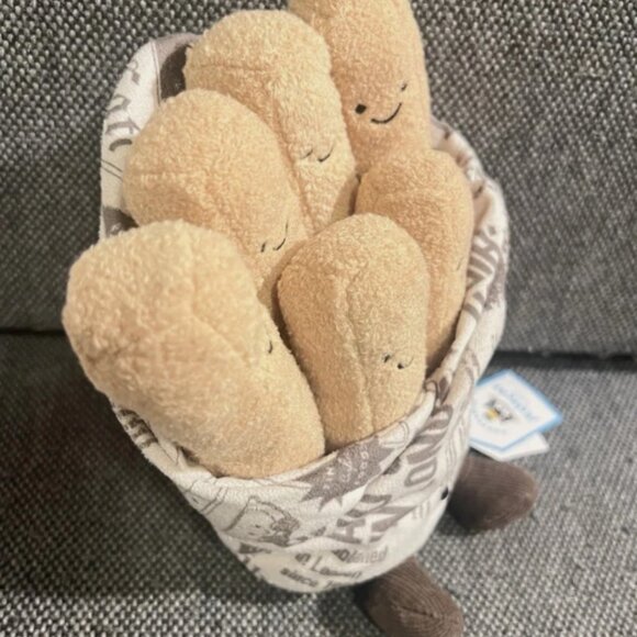 Jellycat We Are Cosy Chips Plush Rare Selfridges London Exclusive NWT & Dust Bag - Picture 4 of 7